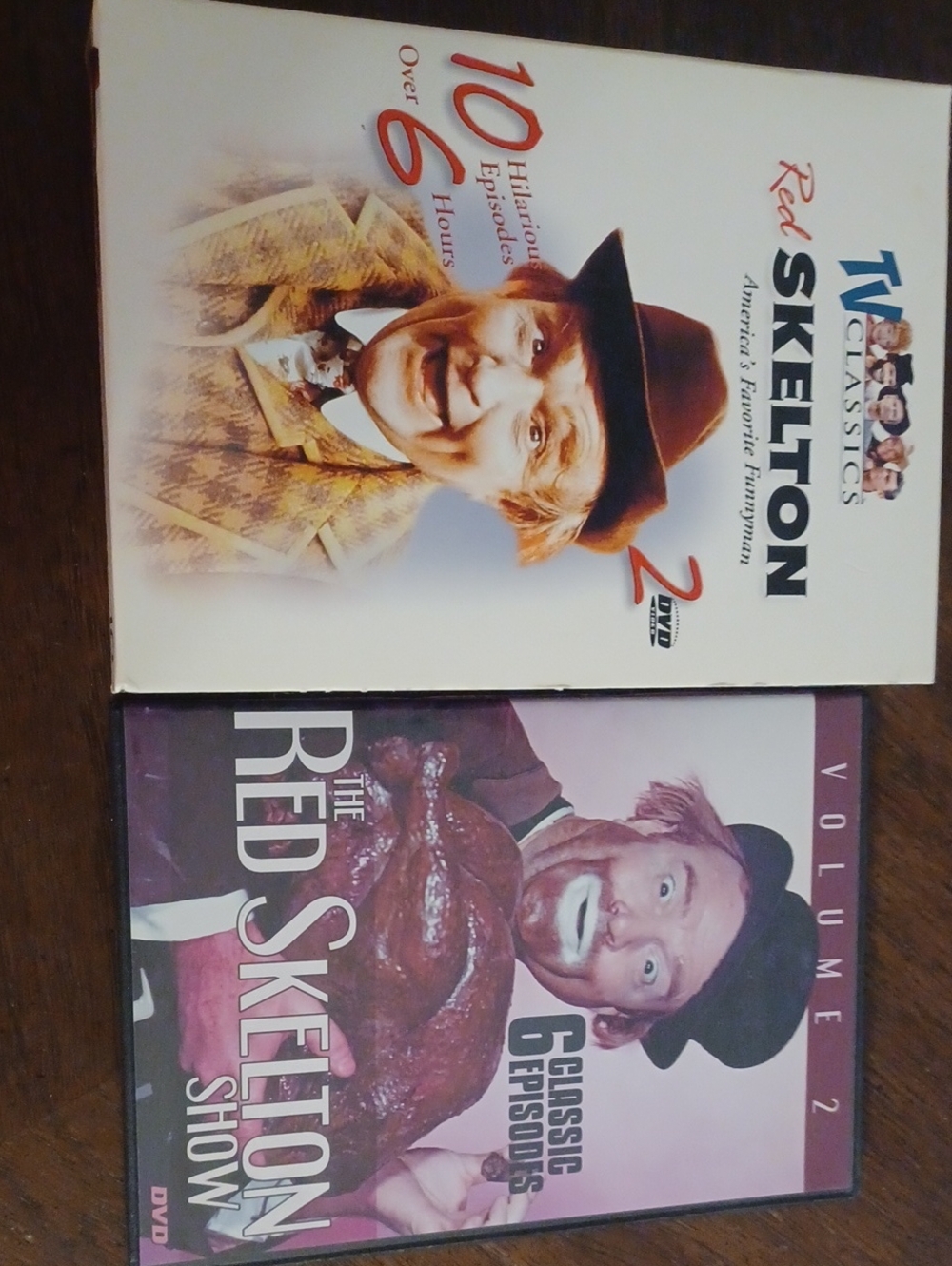Red Skelton DVD Set - White, Red, Black Covers